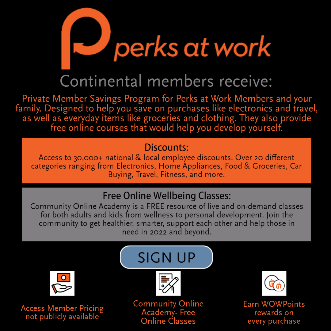 Perks at Work benefit details